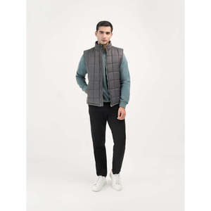 เสื้อแจ็คเก็ตบุนวมมีซิปแขนกุดสำหรับผู้ชาย KRAZ - Product Image 6