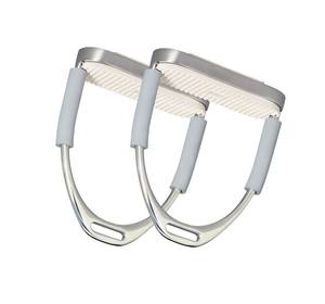 Nouvel arrivage d'Étriers de Trail Riding Horse en Acier inoxydable Léger Réglable Safety Grip Factory OEM Export Supply - Product Image 5