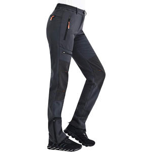 Proveedor OEM de pantalones de esquí para mujer con ajuste ajustable impermeable capa exterior logotipo marca y ropa de etiqueta privada - Product Image 1