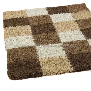 印度工厂100% 聚酯蓬松大现代软区地毯客厅地毯