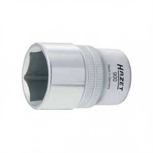 Hazet 1/2'' 6-Point Square <b>Socket</b> with Traction Profile and Knurling - Product Image 2