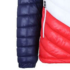 Veste matelassée personnalisée OEM Veste matelassée d'hiver à motif de bulle personnalisée Veste matelassée en coton brillante pour hommes - Product Image 6