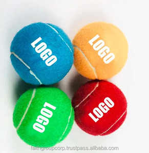 Pelotas de tenis con logotipo personalizado al por mayor, proveedor OEM | Pelotas de goma de fieltro suave de colores | Pelotas promocionales de entrenamiento para mascotas, pedido al por mayor - Product Image 6