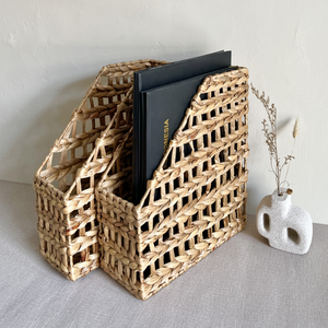 Cesta de Mimbre Tejida a Mano para Revistas y Periódicos, Precio Económico, Venta al por Mayor - Product Image 6