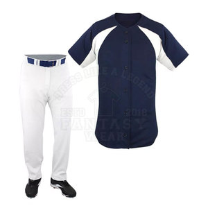 Uniforme de Béisbol de Diseño Moderno al por Mayor, Uniforme de Béisbol Masculino de Moda, Superventas a Bajo Precio - Product Image 6