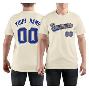 Camisetas de algodón 100% antipilling para hombre, Camiseta de algodón con cuello redondo, Camiseta ajustada con hombros caídos, camiseta ligera de secado rápido con cuello redondo - Product Image 1