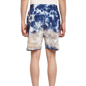 Shorts de bain décontractés pour hommes en gros, 100 % coton, taille mi-haute ajustable, poches latérales, séchage rapide, respirant, logo personnalisé, service OEM - Product Image 3