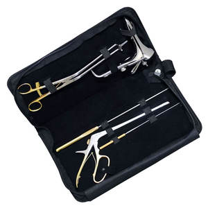 Kapsamlı kolposkop enstrüman seti jinekolojik muayeneler taşınabilir kolposkopi jinekoloji kiti dayanıklı fermuarlı çanta - Product Image 5