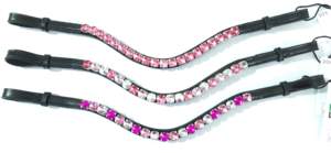 Bride de cheval en cristal Rivoli de haute qualité personnalisable de 10mm - Product Image 4