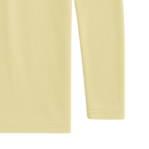 Men Yellow 100% Luxury Organic Cotton V Neck <b>T</b> <b>Shirt</b> Pre Shrunk GOTS Certified Premium <b>Long</b> Sleeve Breathable <b>Fit</b> Tee - Product Image 6