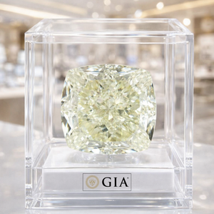 Diamant naturel certifié de haute qualité, taille coussin, fantaisie, 1,00 carat, clarté VS, jaune, fabrication de bijoux, SHEERAJ - Product Image 1