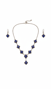 Collar con Colgante de Plata de Ley con Diseño Moderno de Piedra Preciosa de Lapislázuli en Forma de Mariposa, Estilo Étnico, para Aniversario - Product Image 2