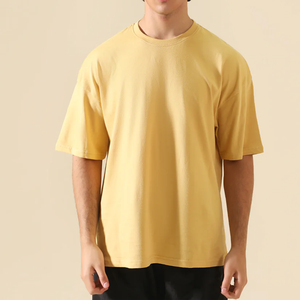 Camisetas de gran tamaño de calidad profesional 100% algodón Venta caliente Patrón de letras Camisetas de gran tamaño a precio barato - Product Image 1