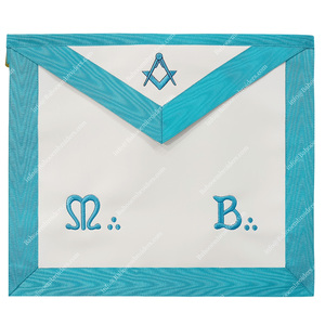 ผ้ากันเปื้อนต้นแบบสำหรับทุกเพศการใช้ในโบสถ์พิธีกรรมฝรั่งเศสทำจากหนังสำหรับผู้ใหญ่ - Product Image 1