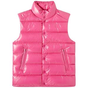 Nouvelle veste matelassée fine décontractée coupe-vent simple pour homme et femme, style gilet en toile, grande taille, avec fermeture éclair, collection automne-hiver - Product Image 1
