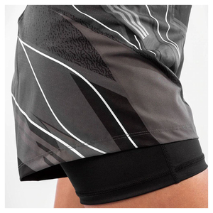 Pantalones Cortos de MMA Sublimados para Hombre, Secado Rápido, Transpirables, para Grappling, Jiu Jitsu, Kimono, con Logotipo Frontal, Elásticos, Ropa de Artes Marciales - Product Image 6