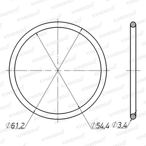 โอริง ORFD06 สำหรับ ORFD06 AODE, 4R70W, 4R75W; E4OD - Product Image 2