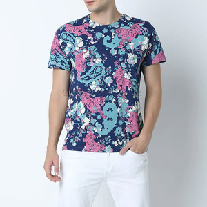 Camiseta de hombre de algodón liso de poliéster 100% del fabricante, impresión por sublimación personalizada, estilo informal, diseño en blanco de Venta caliente - Product Image 4