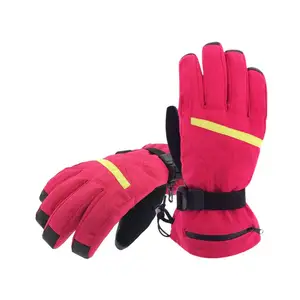 High Quality Snow Boarding And Winter For Palm Pink Comfortable Gloves Best Sale Unisex Snowboarding Gloves