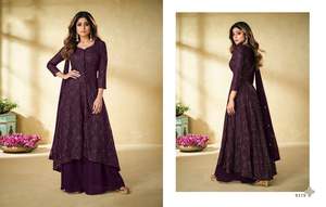 Georgette-traje de baño con bordado a mano, traje de baño con bordado a mano del precio más bajo, de venta al por mayor de India - Product Image 2