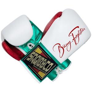 Kickboxing Poinçonnage Sac Lourd Gant En Cuir 16oz Sparring Arts Martiaux Formation Gants De Boxe Logo Personnalisé - Product Image 5