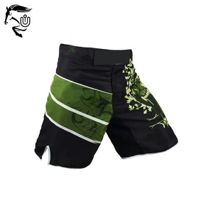 Pantalones cortos de MMA con estampado de logotipo personalizado de alta calidad Grappling y Jiu Jitsu Fightwear para hombres Ropa de artes marciales personalizada - Product Image 3