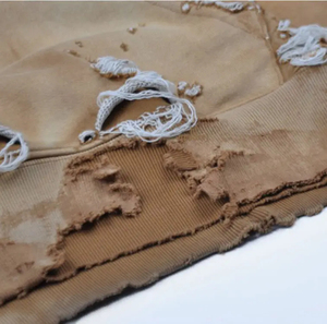 เสื้อฮู้ดผู้ชายผ้าฝ้ายสีตัดกันไซส์ใหญ่พิเศษมีฮู้ดสำหรับผู้ชาย - Product Image 5