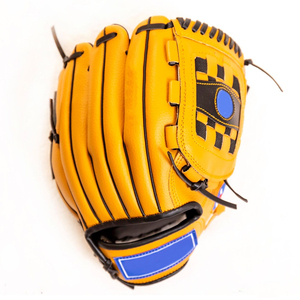 Adjustable Leather Baseball Gloves Right-Handed Web Full Finger Hook And Loop Closure Non-Slip All Seasons Catch Baseball Gloves - Product Image 3
