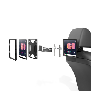 Taxi quảng cáo máy tính bảng xe ghế sau máy tính bảng cho quảng cáo tựa đầu kỹ thuật số biển NFC taxi phương tiện truyền thông in-xe hiển thị máy tính bảng - Product Image 6
