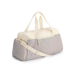 Logo personnalisé pour hommes Sac de voyage imprimé Sac de sport polochon avec compartiment à chaussures Sacs de fitness étanches pour l'exercice - Product Image 3