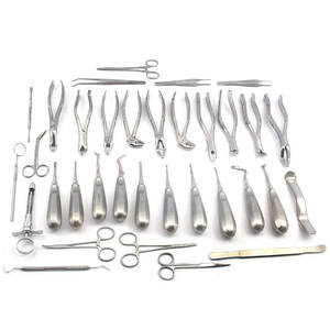 Pince d'extraction dentaire ascenseur 35 pièces ensemble meilleur kit de qualité avec des instruments chirurgicaux en acier inoxydable - Product Image 5