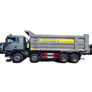 Camion benne d'occasion HOWO TX 8 4 12 roues Euro II Diesel Conduite à gauche 31-40T - Product Image 2