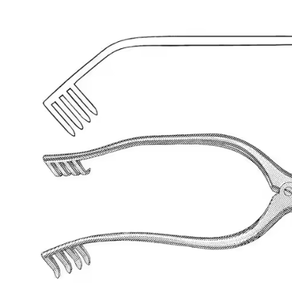 Adson cerebellum retractor สแตนเลสเครื่องมือทางการแพทย์ - Product Image 4