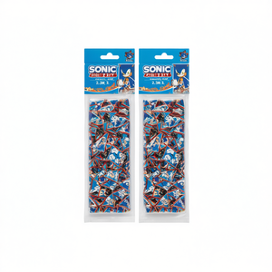 Guirnalda de Papel Decorativa Sonic de 2.3 Metros, Decoraciones Colgantes para Fiestas, Paquete de 2 Piezas - Product Image 2