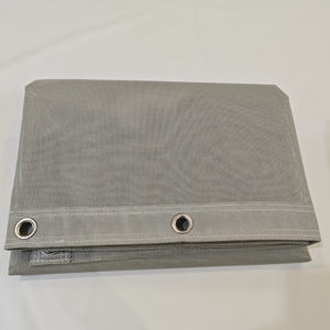 Tissu épais de maille de PVC enduit respirable durable 1500Dx1500D 14x14 300G tissu de maille de PVC de peinture en aérosol <span class=keywords><strong>pour</strong></span> le mobilier extérieur - Product Image 1