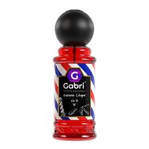Gabri Professional Après-rasage Cologne N°5 250ml Parfum boisé épicé chaud rafraîchissant Après-rasage premium pour hommes - Product Image 1