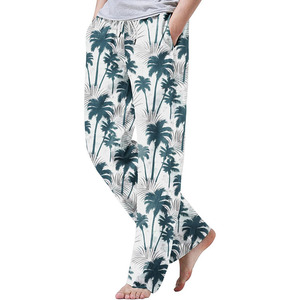 Nouveau design Pantalon décontracté pour homme en lin/coton épais, séchage rapide, style mode urbaine et outdoor, avec cordon de serrage à la taille - Product Image 1