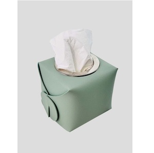 Boîtes à mouchoirs en cuir, porte-serviettes, boîte à papier, boîte de rangement pour hôtel, boîte de rangement pour bureau, décoration de table à domicile - Product Image 1
