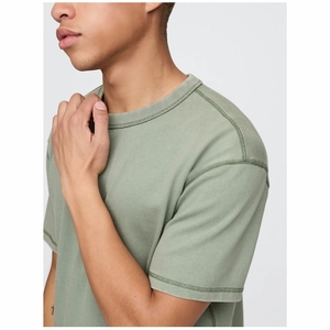 เสื้อยืดผ้าฝ้าย100% ขนาดใหญ่สำหรับผู้ชายเสื้อยืดธรรมดาไซส์ใหญ่พิเศษ - Product Image 4