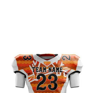 Camisetas de uniformes de fútbol americano al por mayor de fábrica para hombres, ropa deportiva transpirable para equipos - Product Image 4