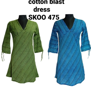 Nuevo vestido bohemio para mujer, moda de algodón, artículo Baba llamativo, botón de encaje, decoraciones con cremallera, transpirable y elegante - Product Image 2