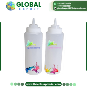 Poudre de couleur Holi de qualité industrielle en flacon souple, 250g, paquets en vrac, libération uniforme et lisse de la couleur, festival, révélation de sexe et Thanksgiving - Product Image 3