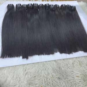 ผมคนแบบชาวแคมโบเดียนผมดิบจากธรรมชาติผมทอแบบมีผมคนเกรดผมตรงจาก100% - Product Image 2