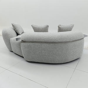 أريكة بتصميم عصري مخصص ذات شكل خاص، أثاث للفنادق والحدائق والمنتجعات ومناطق الاستراحة، أريكة منحنية إبداعية - Product Image 5