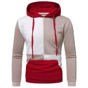 เสื้อฮู้ดดี้ผ้าฝ้ายฟลีซแบบกำหนดเองสำหรับผู้ชาย แฟชั่นล่าสุด ทรงโอเวอร์ไซส์ หนานุ่ม สีพื้น เรียบง่าย เหมาะสำหรับฤดูหนาว - Product Image 1