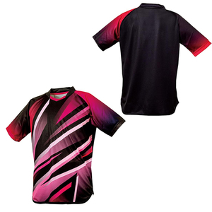 เสื้อเทนนิสชายแขนสั้นพิมพ์ลายแห้งเร็ว - Product Image 4