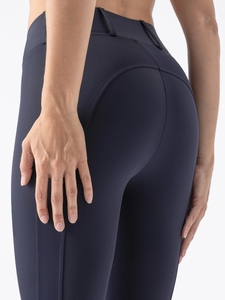 Collants équestres élégants avec poignée intégrale, vêtements personnalisés extensibles en vrac, leggings d'équitation, pantalon avec boucles de ceinture, vente en gros - Product Image 6