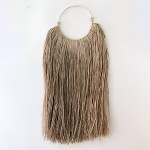 Décoration murale bohème en herbe de mer pour la décoration intérieure, décoration murale en herbe de mer naturelle - Product Image 6