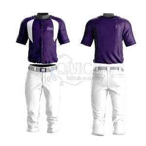 Conjuntos de uniformes de béisbol transpirables más vendidos, colores personalizados, ropa de equipo profesional de alta calidad, servicio OEM - Product Image 1