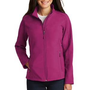 Veste Softshell Unisexe de Luxe Brodé Personnalisable Légère Respirante Imperméable pour Homme et Femme, Vente en Gros ODM OEM - Product Image 1